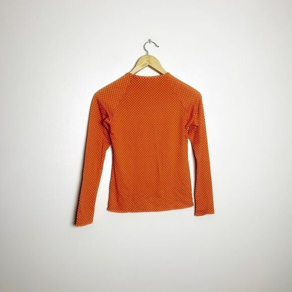 CLEARANCE! Orange Tommy Bahama Rash Guard Swim Top Size XS EUC - Picture 4 of 7